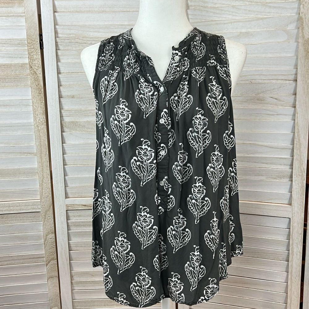 Anthropologie Holding Horses Sleeveless Top Tank XS